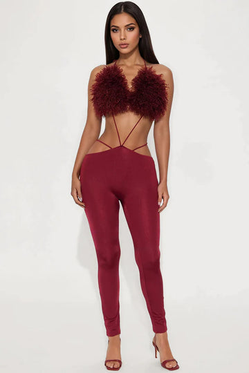 Fur Top and Pant