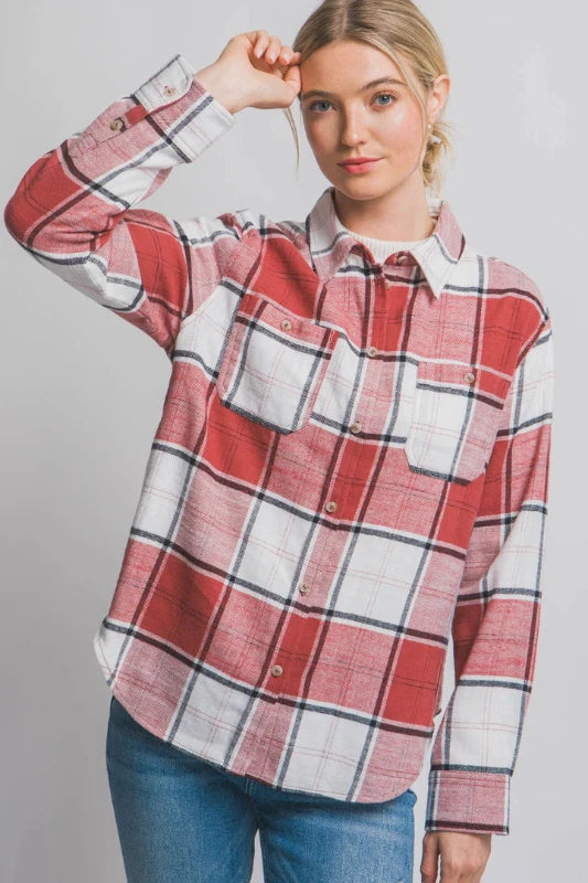 Plaid Button Up