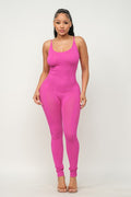 Seamless Cut Out Jumpsuit JULIA