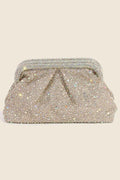 Ladies Rhinestone Snap Top Clutch Handbag NIMA CEBU CORP