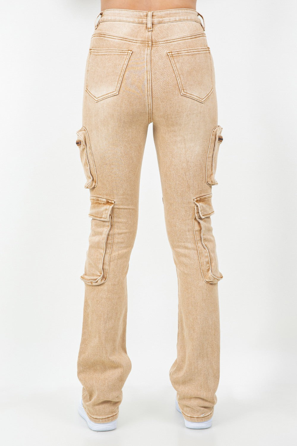 Multi Pocket Skinny Stacked Jeans