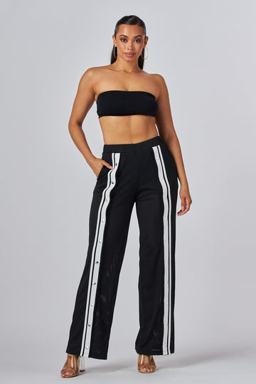 Snap Mesh Pants