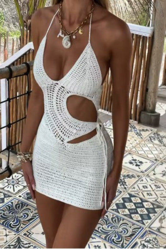 Crochet Cut Out Dress