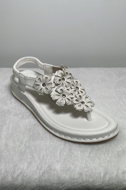 Floral Thong Sandals