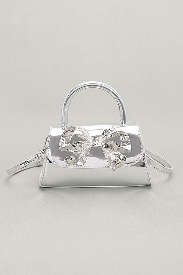 Handle Bag with Bow