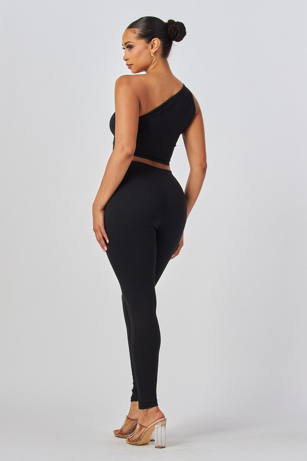 Asymmetrical Top and Pant Set