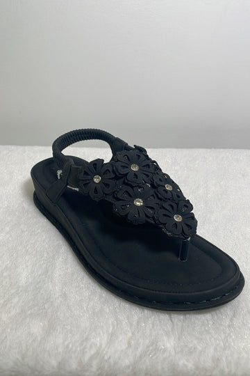 Floral Thong Sandals