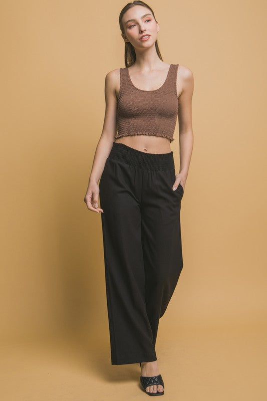 Elastic Waist Pants