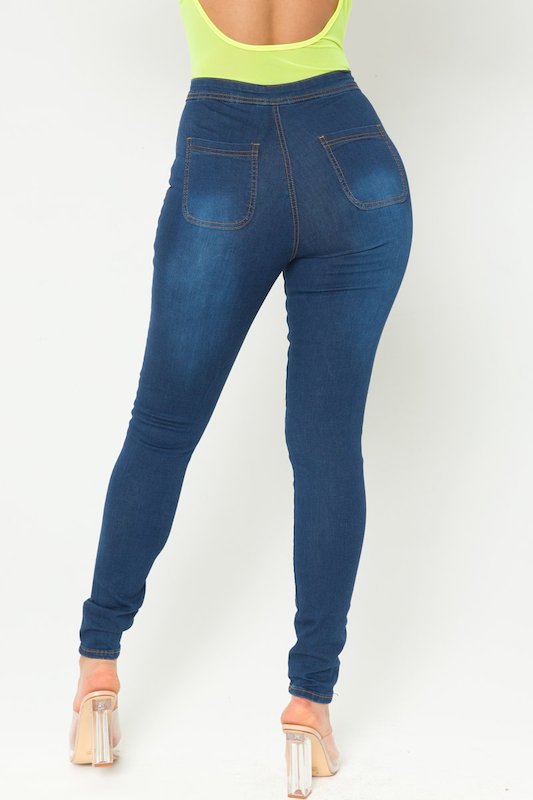 Stretch Skinny Denim Wash Jean JC & JQ INC