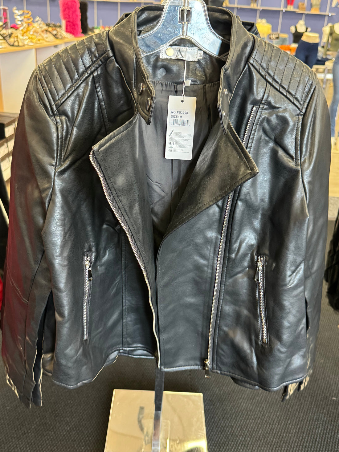 PU Biker Jacket