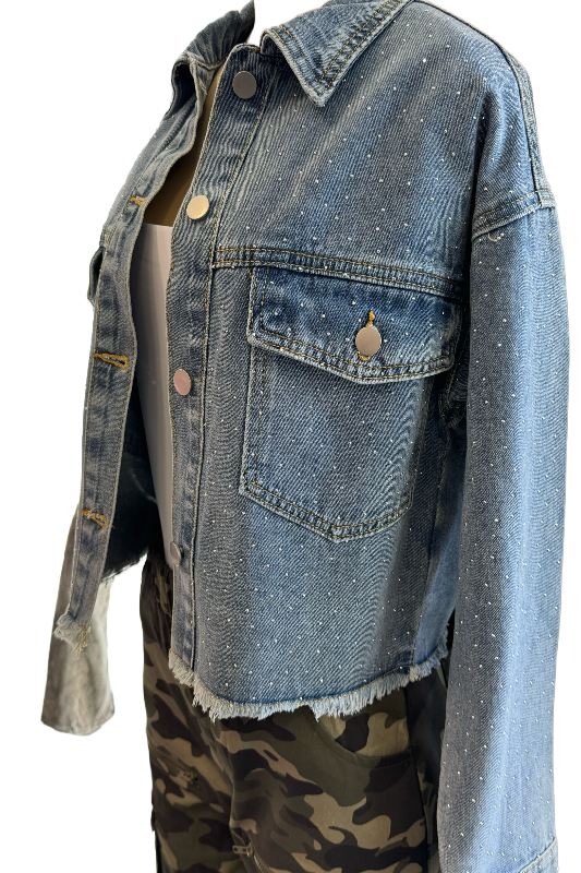 Denim Jacket with studs