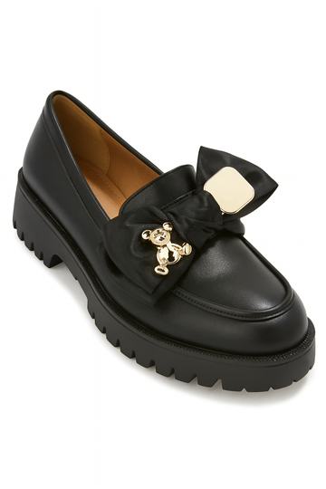 Loafer with Teddy Bear Accent