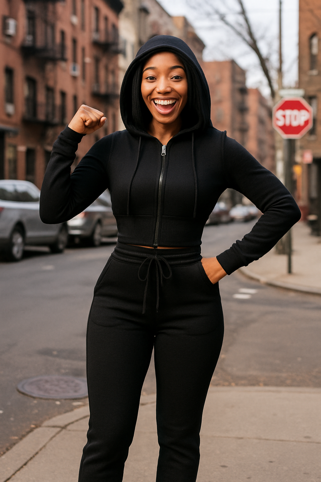 2 Way Zip Up Hoodie Jacket