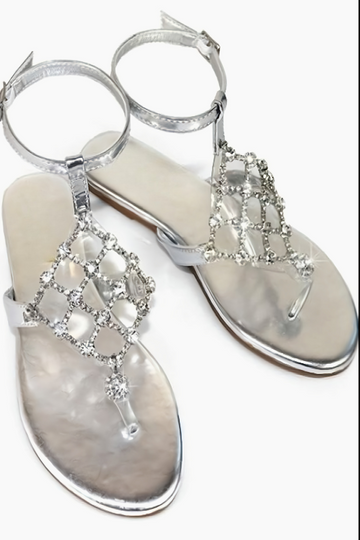 Crystal Embellished Sandal