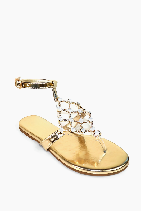 Crystal Embellished Sandal
