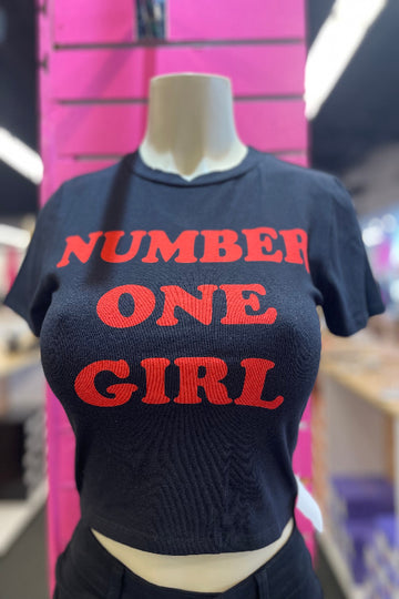 #1 Girl Crop Top
