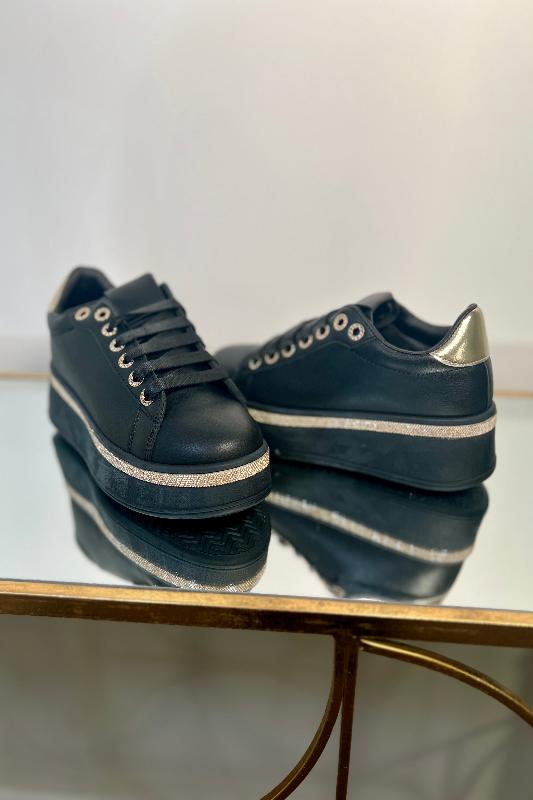 Low Top Canvas Sneakers GOLDEN ROAD TRADING INC