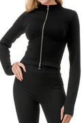 Ribbed Bra Line Jacket Set with 2 Way Zipper (OLD) SUPERLINE