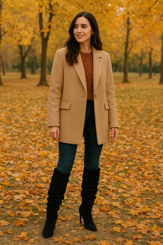 Kitten Heel Pointed Toe Slouchy Suede Boots