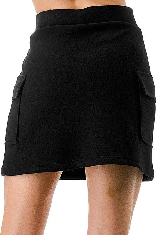 Scuba Cargo Pocket Skirt SUPERLINE