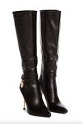 Grand Central Leather Gold Boots RASOLLI