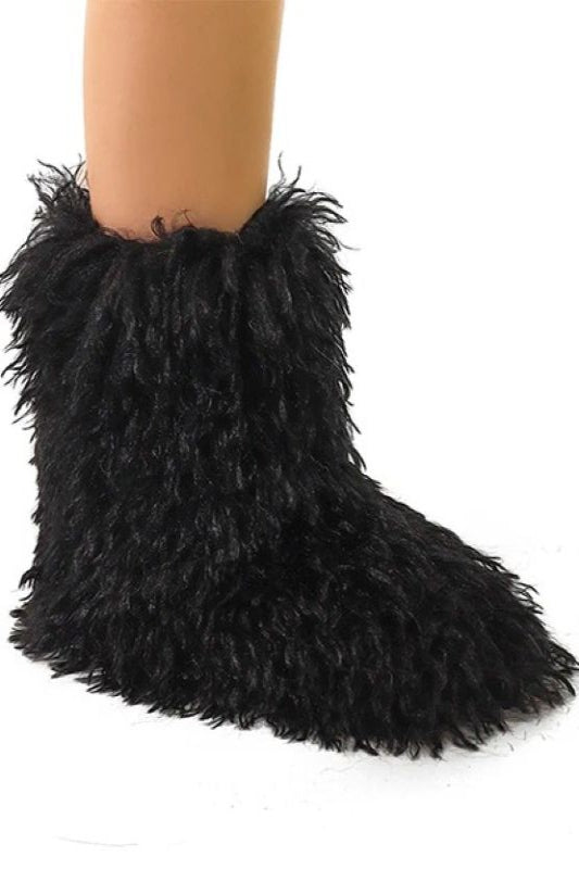 Flurry Faux Fur Fashion Ankle Bootie