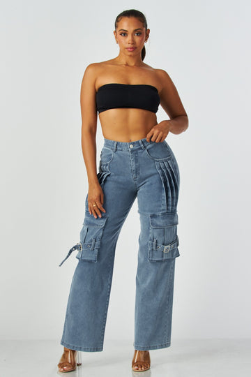 Cargo Denim Pant