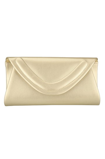Structured Envelope Clutch with Curved Flap & Magnetic Closure