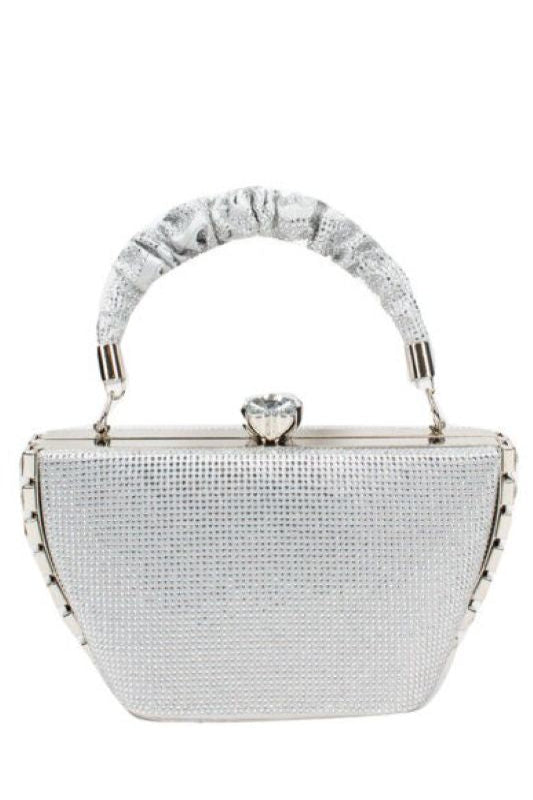 Rhinestone Bag with Large Rhinestone Closure
