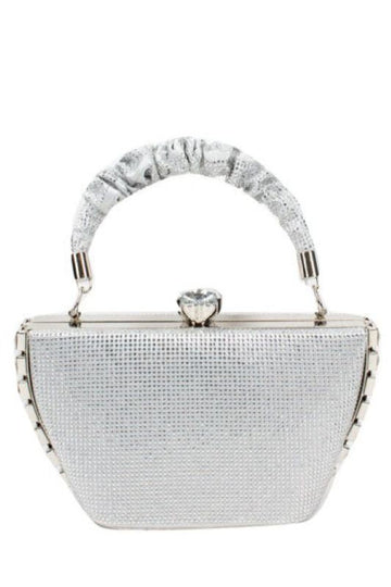 Rhinestone Bag with Large Rhinestone Closure