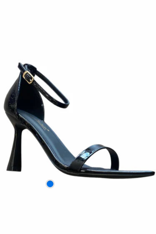 Open Toe Heel with Ankle Strap
