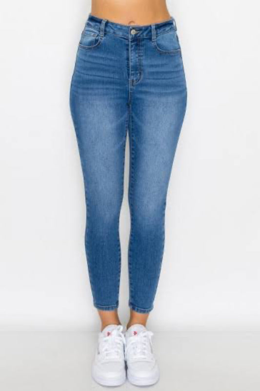 Basic High Waisted Skinny Jeans