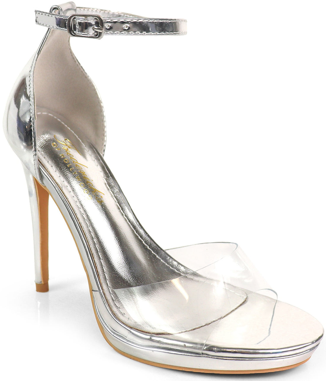 Clear Band Wrap Heel