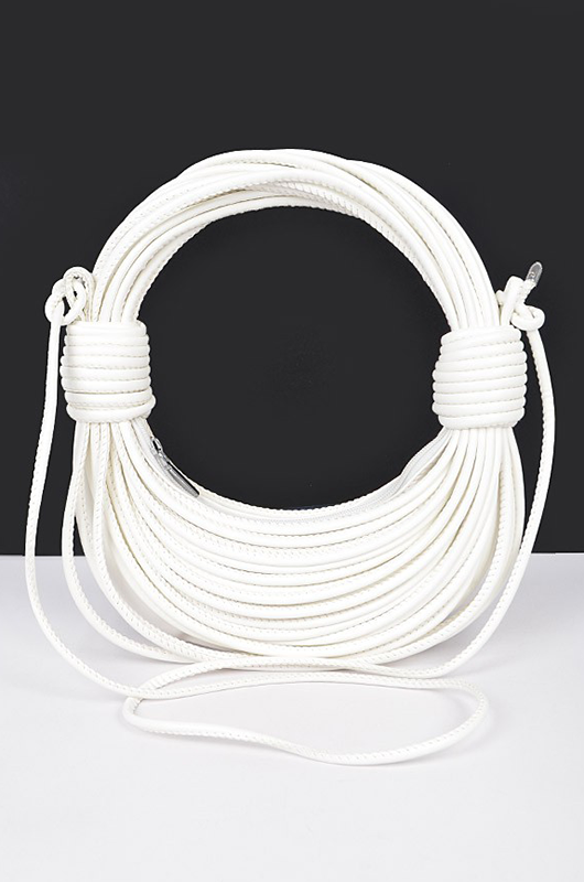 Strappy Moon Shape Handbag