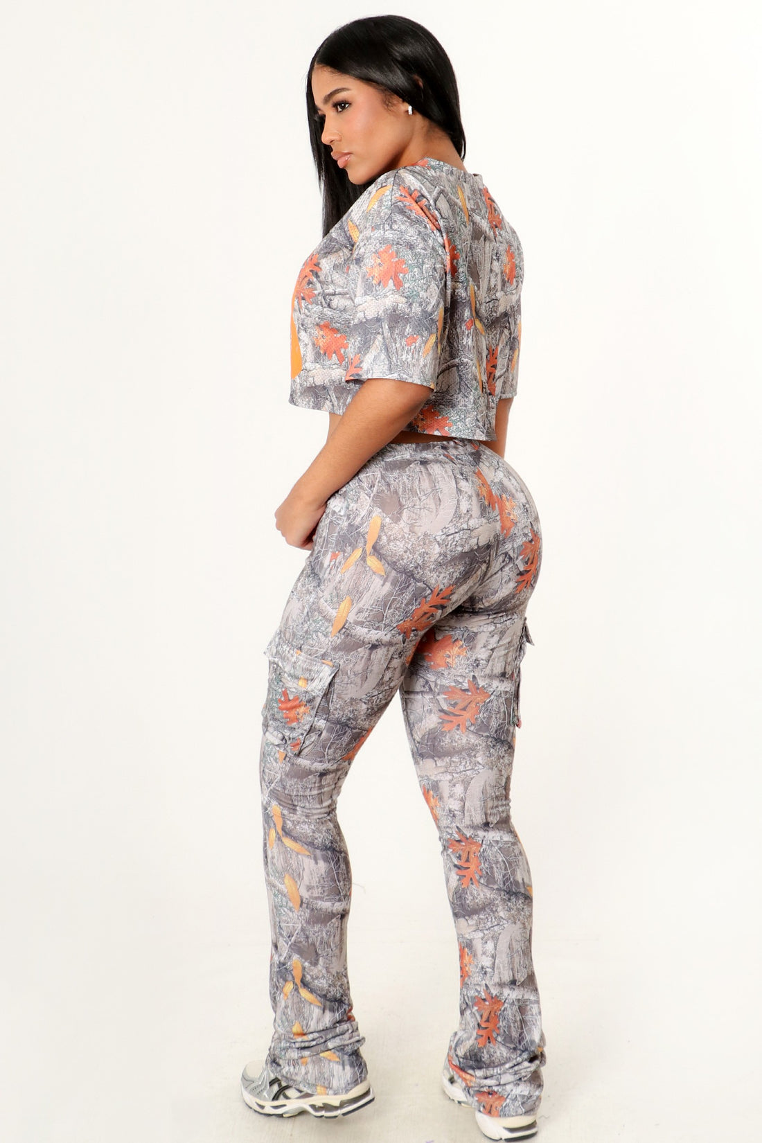 Printed Top and Pant Set