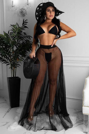 Pleated Tulle Skirt VOTIQUE USA