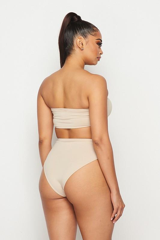 Bandeau & High Waist Panty Sets VOTIQUE USA