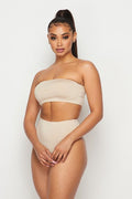 Bandeau & High Waist Panty Sets VOTIQUE USA