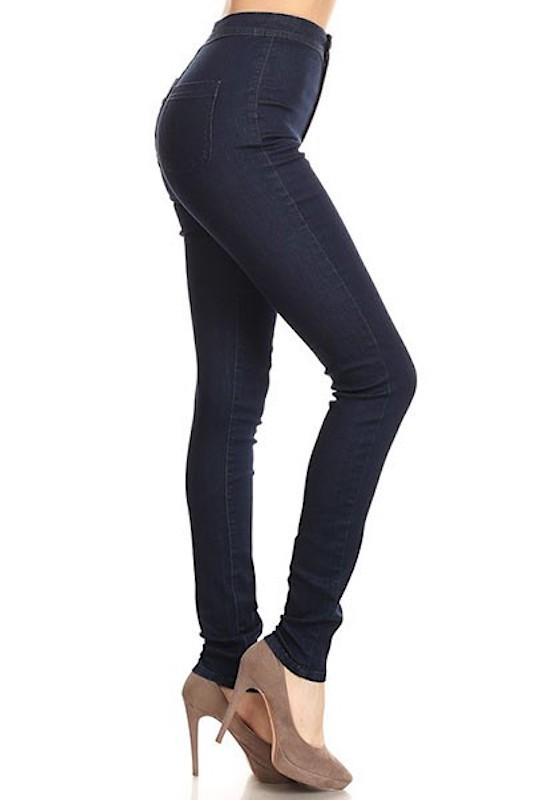 Stretch High Rise Skinny Jean JC & JQ INC