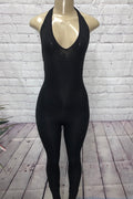 Bodycon Halter Jumpsuit JNK USA