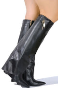 High Shaft Folded Wedge Boot CAPE ROBBIN INC